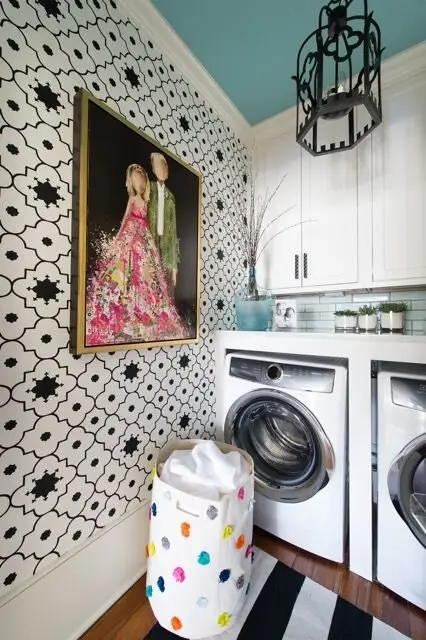 fun laundry room