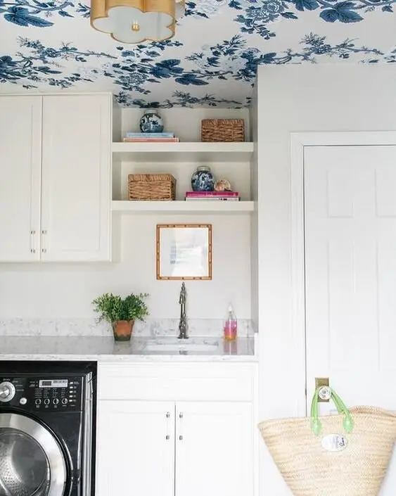 stylish laundry room