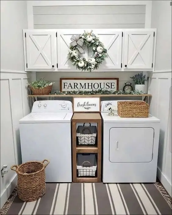 farmhouse laundry room
