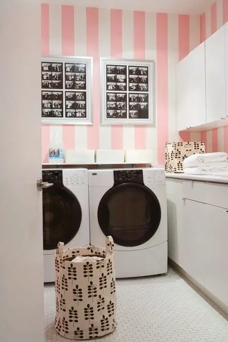 chic laundry room