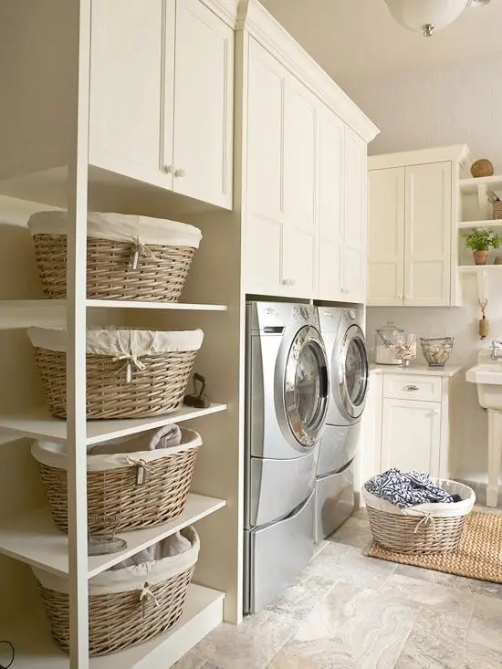 luxurious laundry room