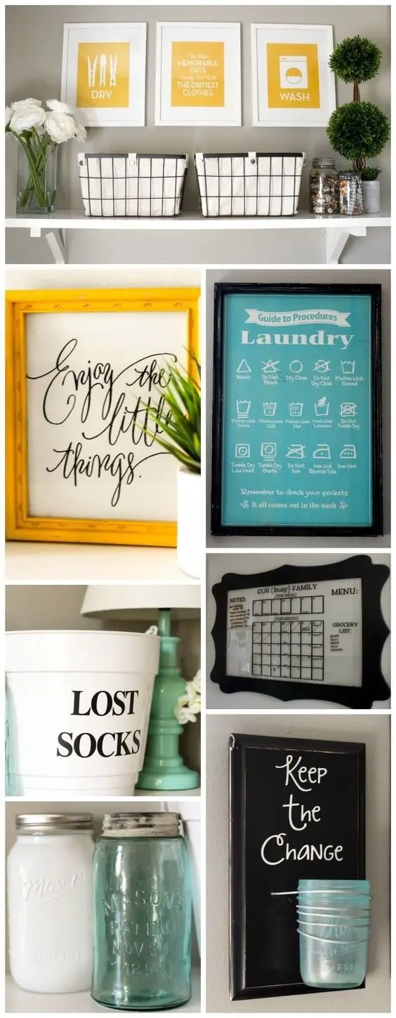 laundry room decor