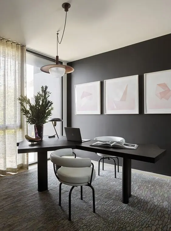 modern elegant home office