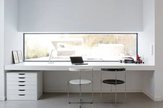 modern minimalist home office