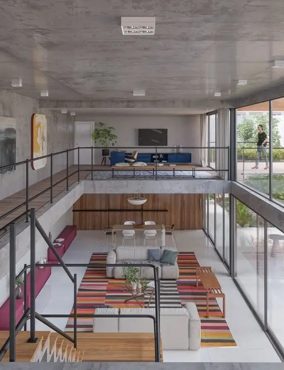 modern loft home