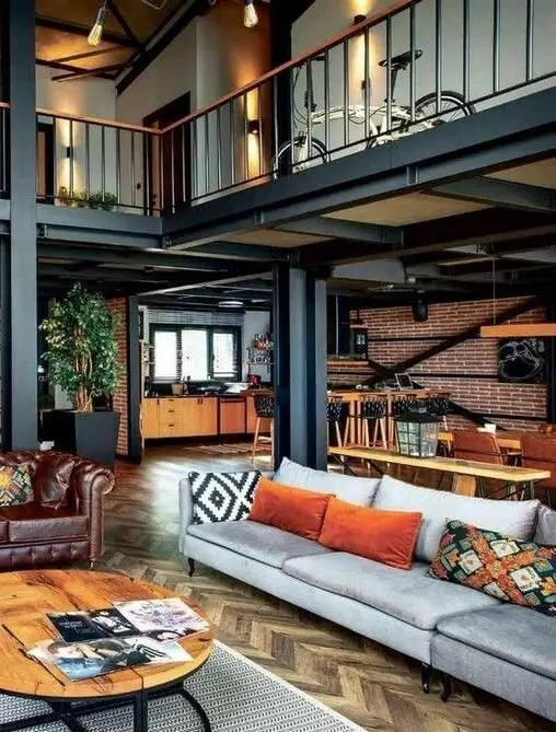 modern industrial home