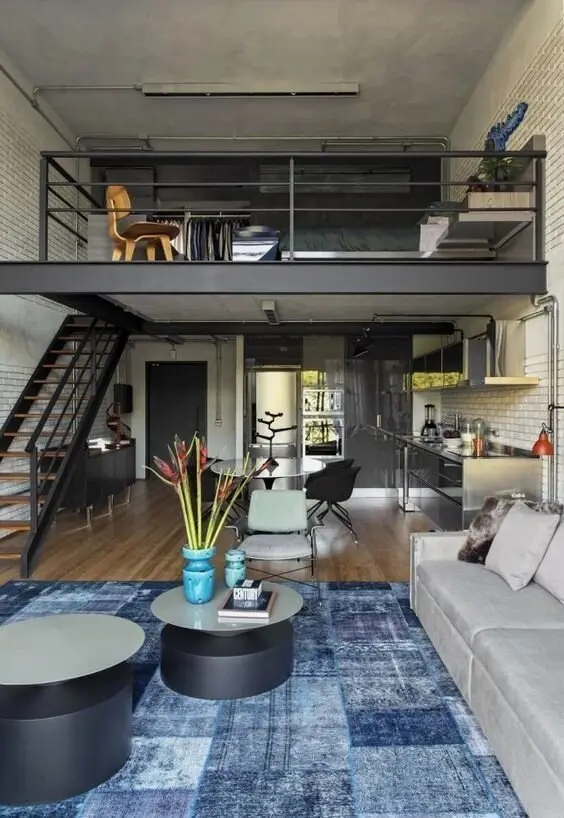 modern loft apartment