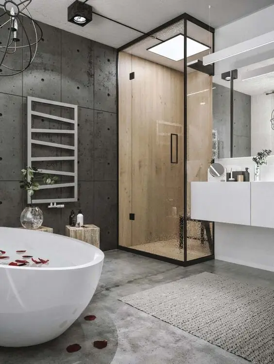modern minimalist bathroom