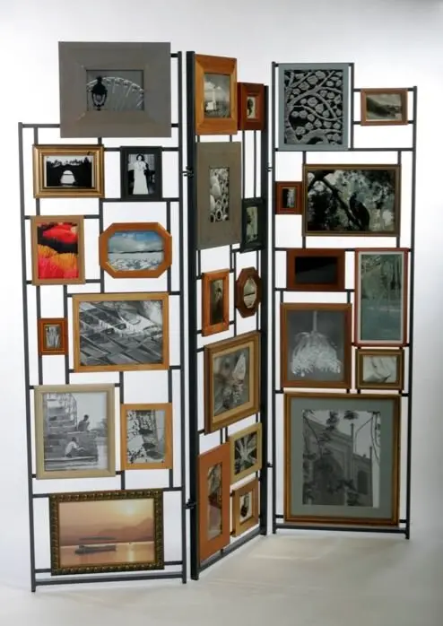 picture frame holder room divider