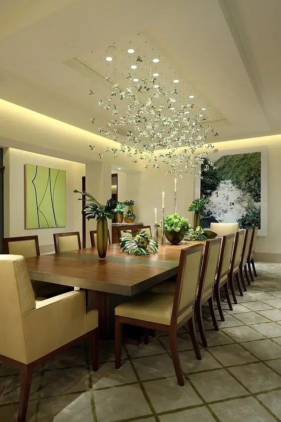 silver butterfly chandelier