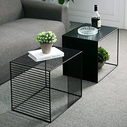 black steel coffee tables