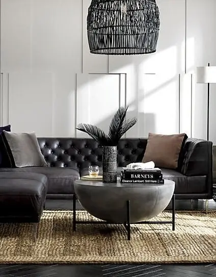 concrete coffee table