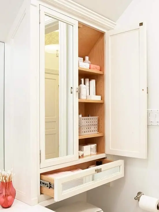 small bathroom cabinet
