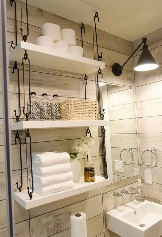 hanging shelves