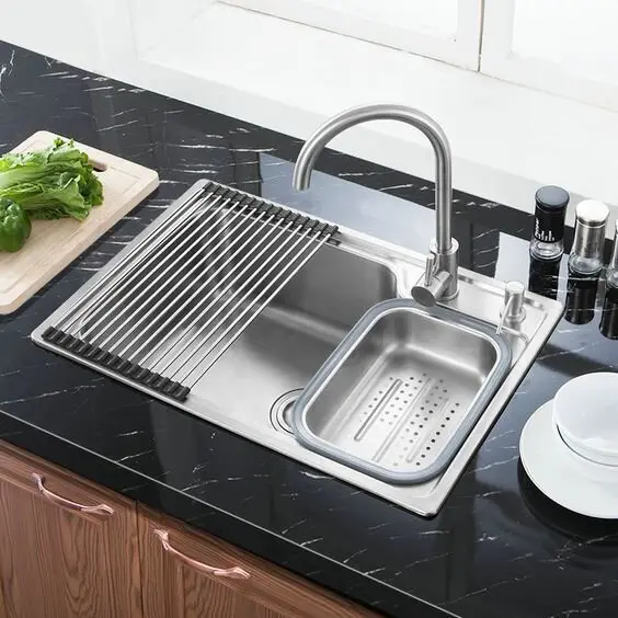 kitchen sink drainer racks