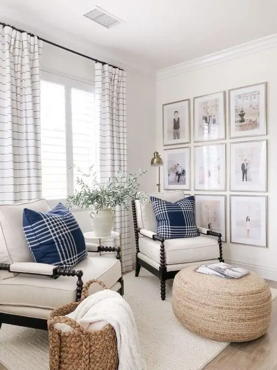 elegant coastal living room