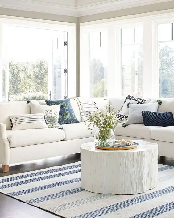 modern coastal living room
