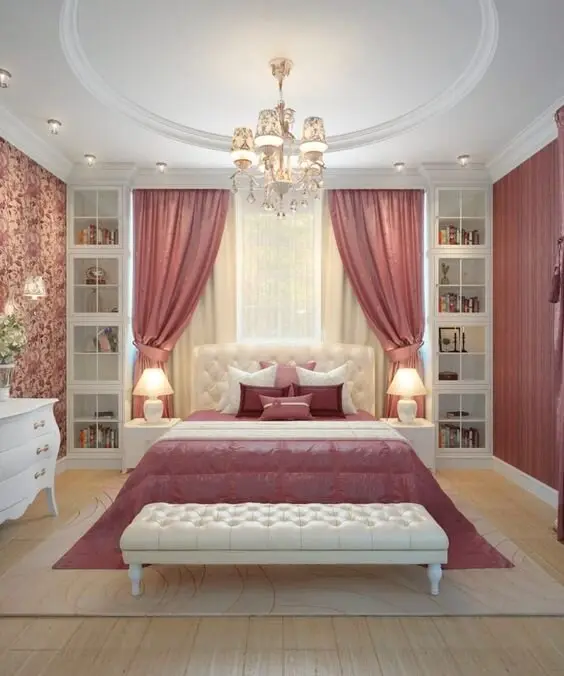 elegant luxurious bedroom