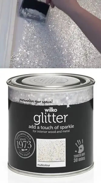glitter paint