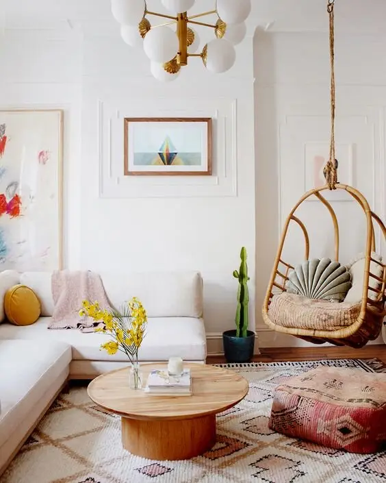 boho chic apartment