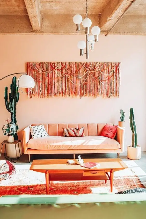 desert themed living room