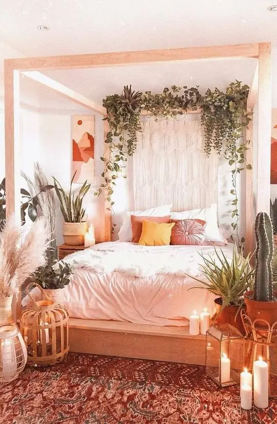 boho chic bedroom