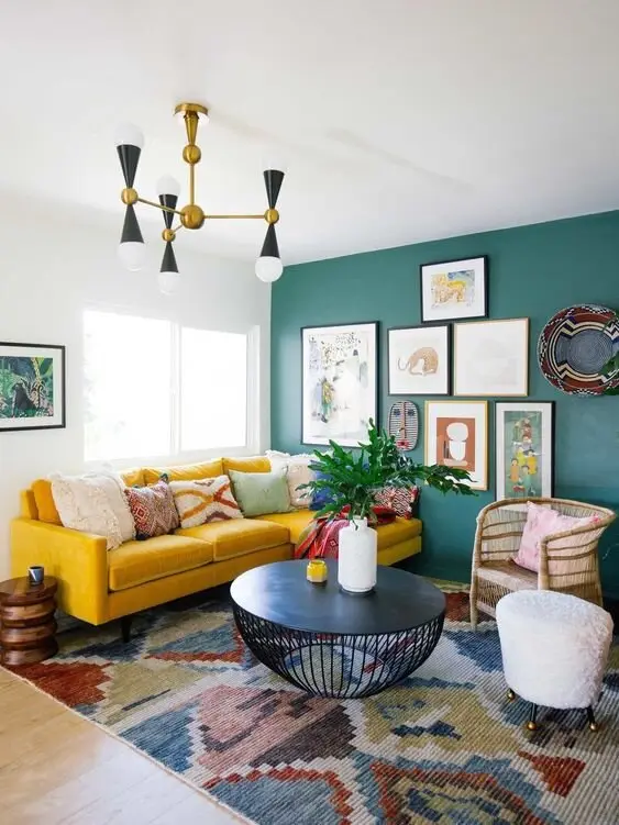 boho living room