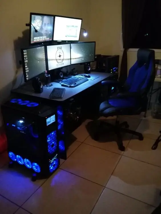 Power Player gaming home office: Any serious gamer fanatic will love a powerful machine and the gear that goes with it