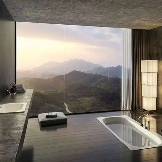modern minimalist bathroom
