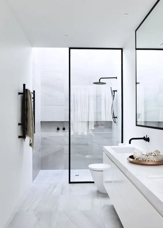 bathroom shower skylight