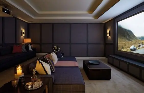 classy home theater