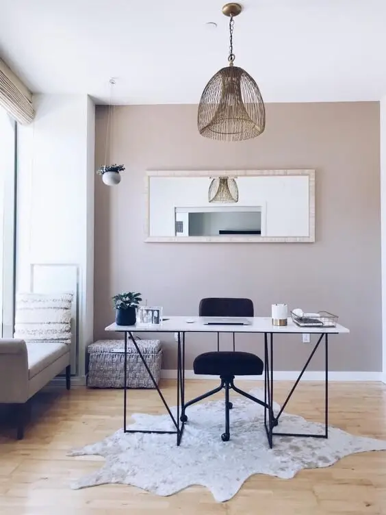 minimalist home office