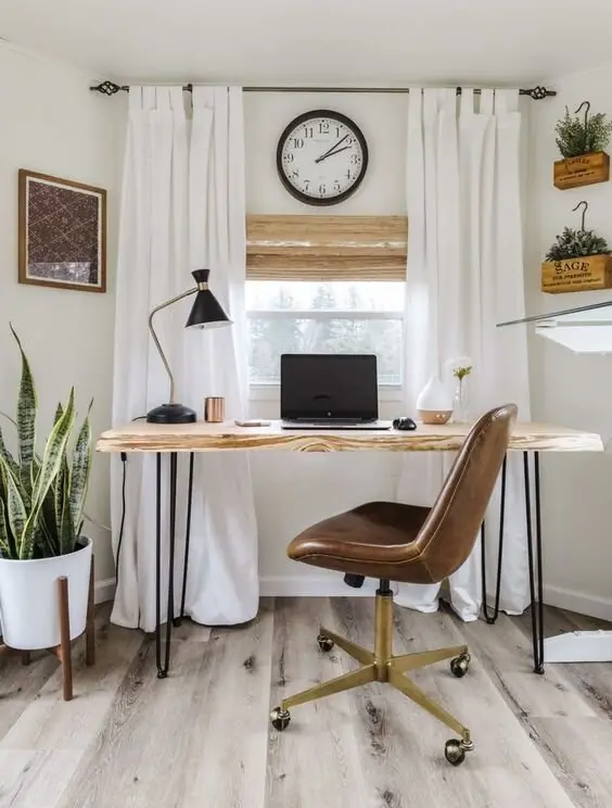 small farmhouse home office