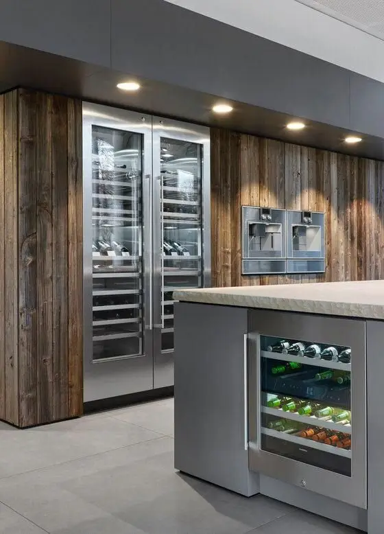 modern rustic kitchen