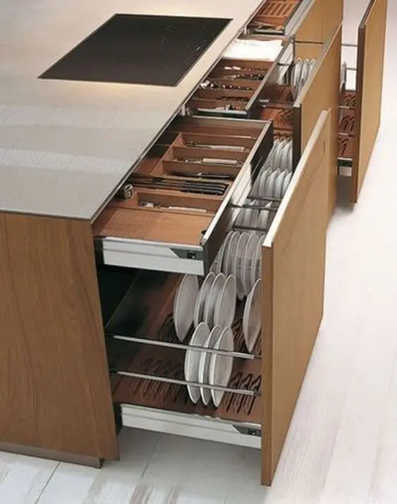 kitchen island organiser