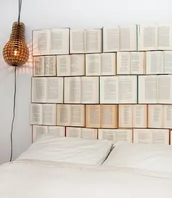 book wall accent