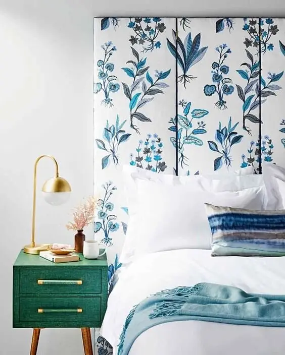 fabric panel headboard