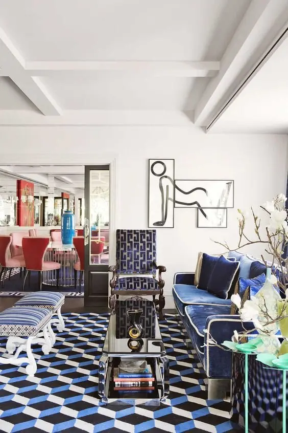 modern maximalist interior design