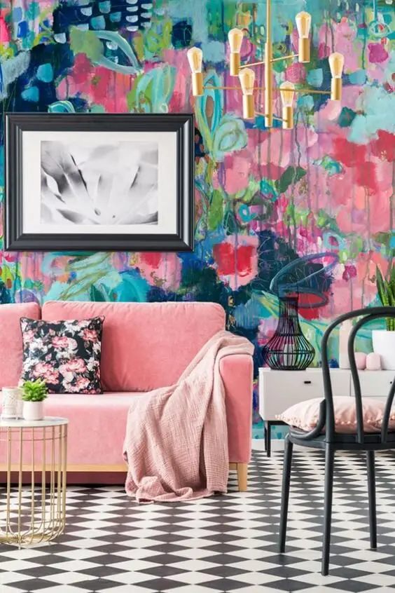 colourful wall painting