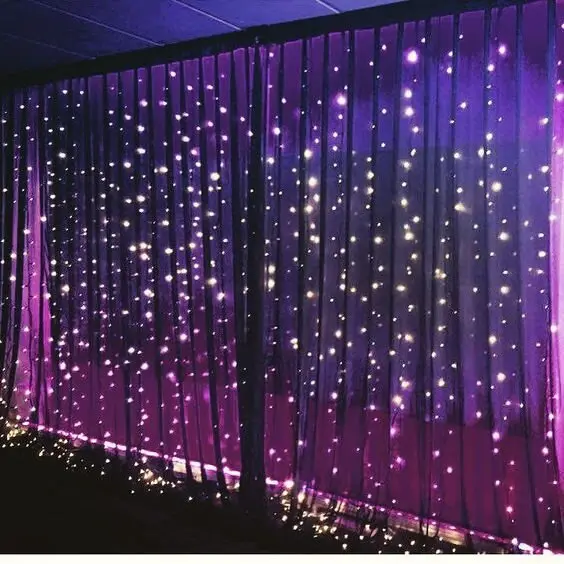 lighted curtains
