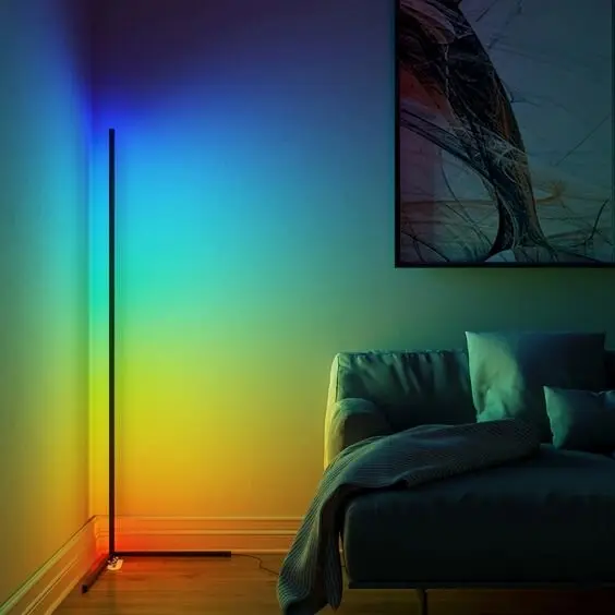 minimalist corner light