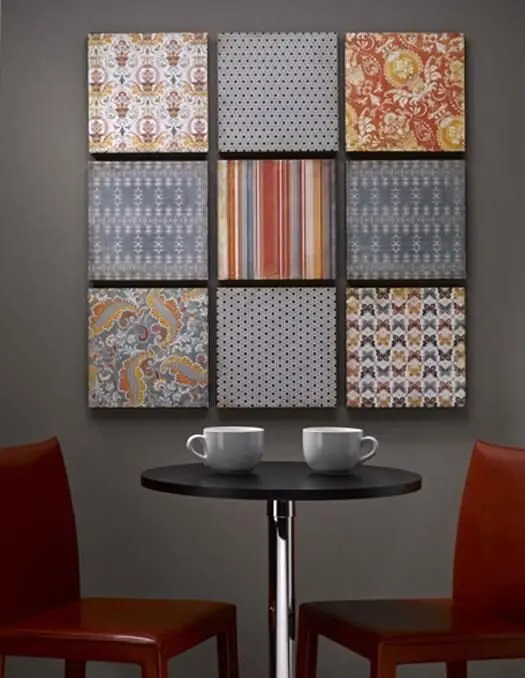 diy fabric frames