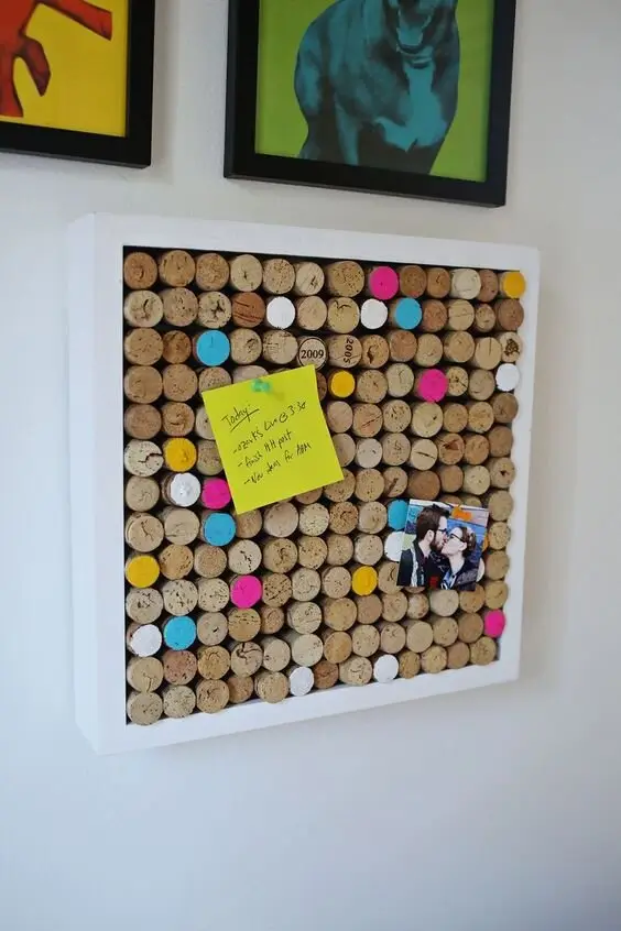 recycled corkboard
