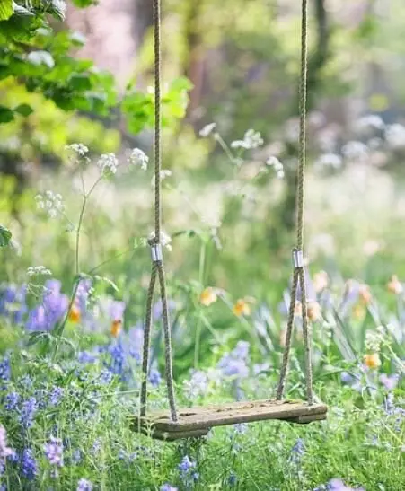 diy backyard swing