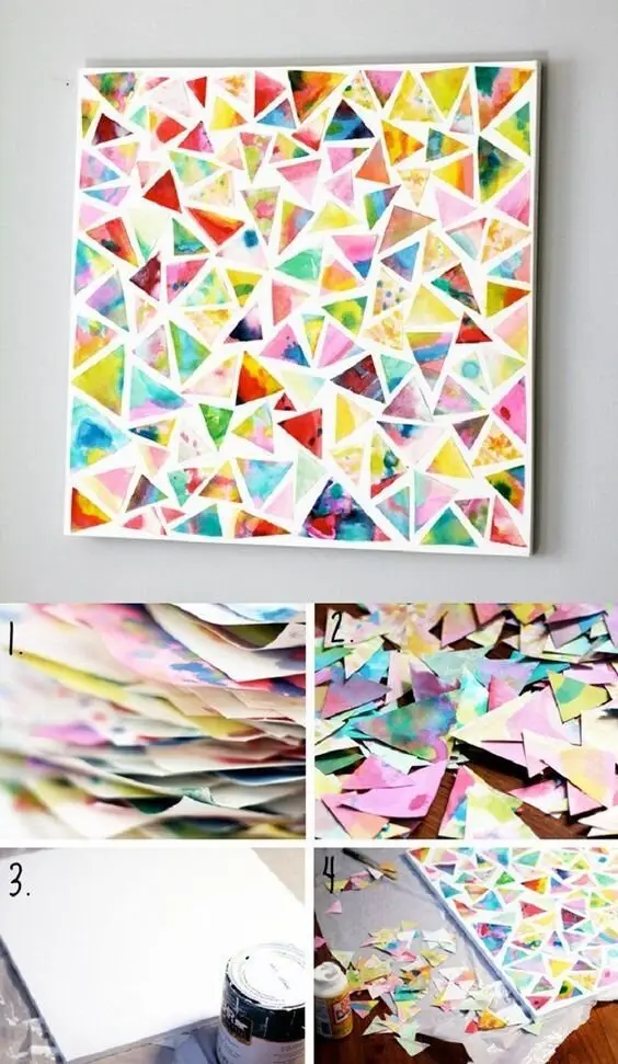 paper mosaic art
