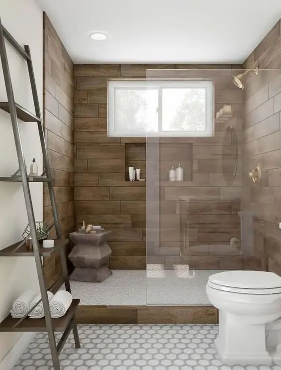 farmhouse style bathroom