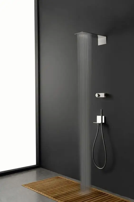 modern rain shower