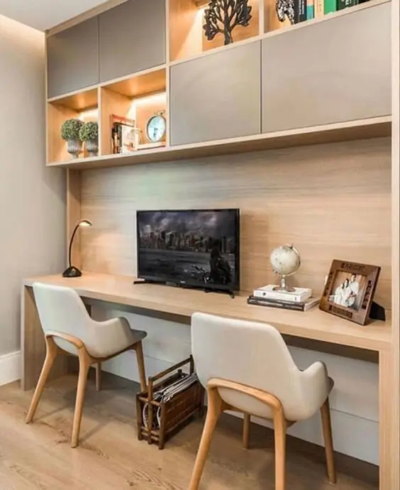 modern minimalist home office