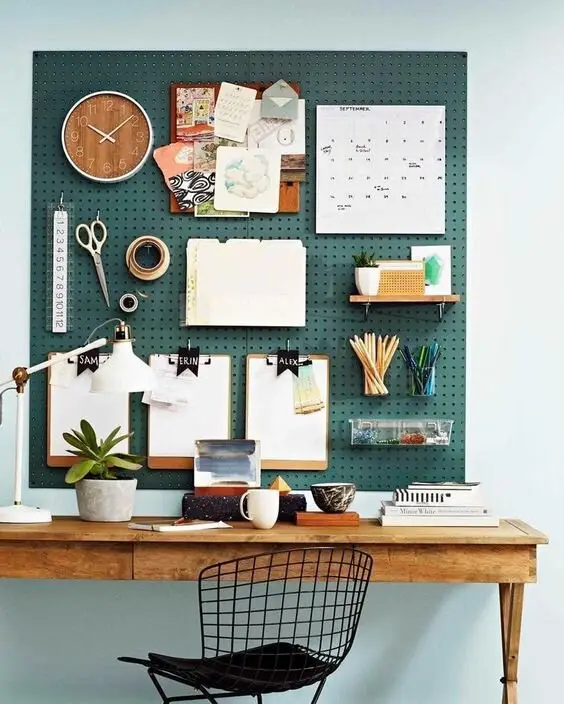 small modern home office