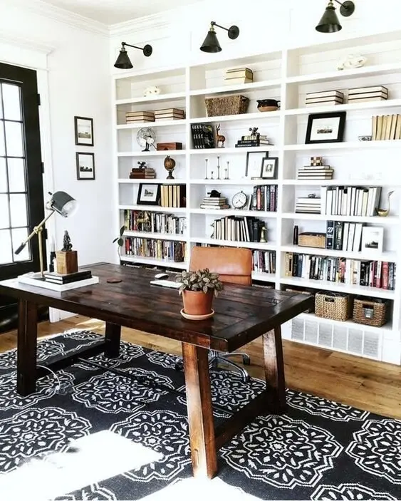 sophisticated home office